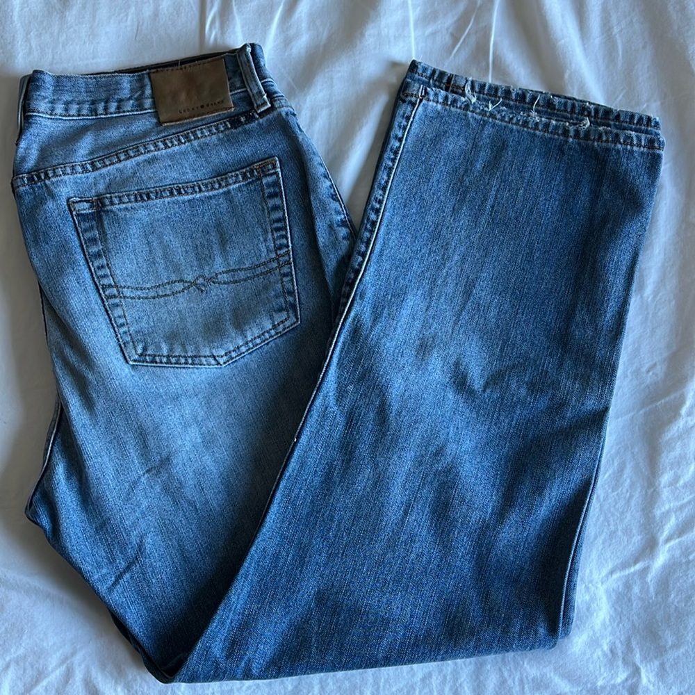 Men’s 181 Relaxed Straight Lucky Jeans. Great condition.